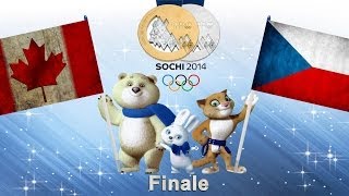 Olympia 2014 Sotchi 030  Kanada  Tschechien Finale [upl. by Itsim]