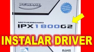 Como Baixar e instalar os DRIVERS na Placa IPX 1800G2 [upl. by Orfinger151]