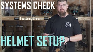 Noisefighters Systems Check Chris Helmet Setup [upl. by Euridice]