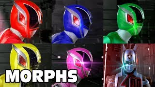 SPD  All Ranger Morphs  Power Rangers Official [upl. by Dulce]