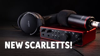 Focusrite Scarlett Audio Interfaces 4th Gen Arrives [upl. by Asilrahc182]