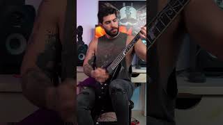 2 similar Metal riffs guitar shrots metal metalcore [upl. by Dirraj]