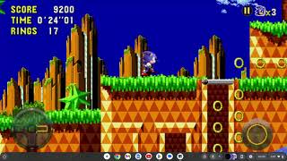 Sonic CD Asus Chromebook Plus Via The Play Store [upl. by Vivie]