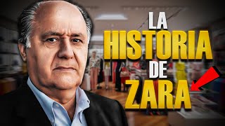 👑 La Historia de ZARA Como Amancio Ortega creo INDITEX [upl. by Anelec]