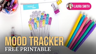 Mood Tracker Free Printable [upl. by Aramo]