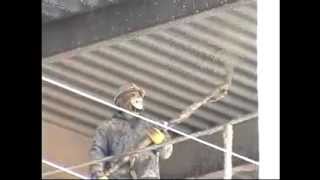 SprayApplied Cementitious Fire Resistive Material SFRM or Field Testing Video [upl. by Siradal510]