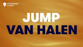 Van Halen  Jump Karaoke with Lyrics [upl. by Nagear]