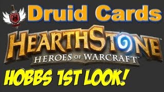 Hearthstone Malfurion Stormrage Druid Deck with WOWHOBBS Heroes of Warcraft [upl. by Aylward]