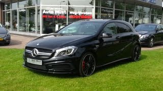 MercedesBenz A45 AMG 2015 Start Up In Depth Review Interior Exterior [upl. by Adyan752]