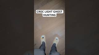 Croc Light Ghost Hunting GONE WRONG 😂🫣 shorts scary haunted [upl. by Rehpotirhc]