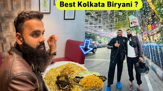 Bhai ko Kolkata Biryani kaisa laga   Must Visit Place in Park Street [upl. by Rellek620]