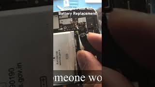 Google Pixel 4xl battery replacement  How to change google puxel 4xl battery  battery meter issue [upl. by Eittak276]