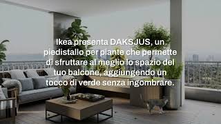 Fioriera da balcone Ikea ha la soluzione per ogni spazio [upl. by Annaitsirk]