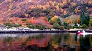 Autumn River Nant Taynuilt Argyll Scotland [upl. by Saphra906]