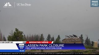 Lassen Volcanic National Park has closed due to the Park Fire [upl. by Artined]