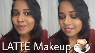 LATTE MAKEUP LOOK ☕ [upl. by Ruthi]