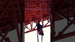 Bungee jumping couple 😍 Rishikesh rishikesh bungeejumping turist shorts [upl. by Birck884]