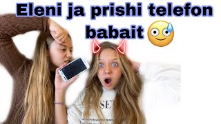 Eleni ja prishi telefon babaitprank shkoi keqSEZ🇦🇱 [upl. by Assyral928]