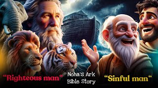 Noahs Story in Hindi  नूह की कहानी  Bible Story in hindi [upl. by Niliak]