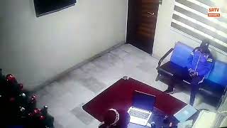 CCTV footage Shows how Human Rights Lawyer Dele Farotimi was kidnapped From his Office [upl. by Esetal]