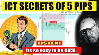 ICT EXPOSED SECRET quot5 PIPS WEEKLYquot to quit your job trade in 30 days forexgold earn 1m DOLLARS [upl. by Pam]