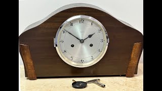 Original Vintage Enfield Hammer Chime Mantel Clock  Item 2101  Adelaide Clocks [upl. by Brant327]