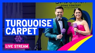 Eurovision Song Contest 2023 Turquoise Carpet  Live Stream  Eurovision 2023 [upl. by Nirik]