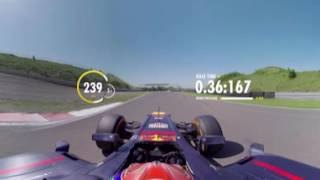 On board with Max Verstappen for a 360 lap of Zandvoort [upl. by Arahs]