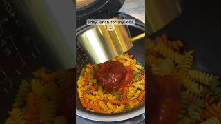 Marinara pasta for lunch pastarecipe ricecooker easylunchforkids motherchef [upl. by Tiffa]