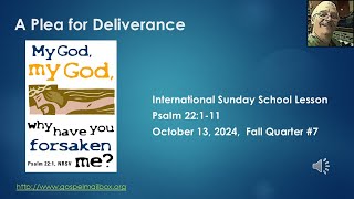 International Sunday School Lesson October 13 2024 [upl. by Gnihc331]