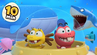 Animal Episodes Compilation  marine clips🦈  for kids  kids videos  cartoon [upl. by Brighton539]