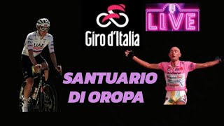 Pogacar sulle orme di Pantani ad Oropa   LIVE REACTION seconda tappa Giro dItalia 2024 [upl. by Kassandra351]