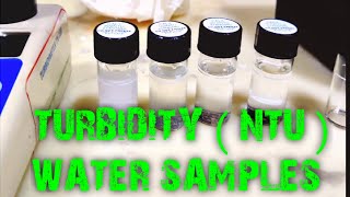 Turbidity test of water  Calibration of Turbidity Meter [upl. by Aiekram]