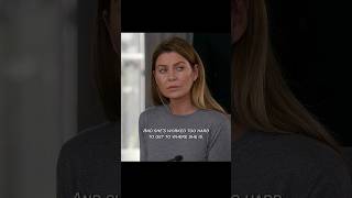 Bailey speaks for Meredith shorts grey love movie [upl. by Aicirtac]