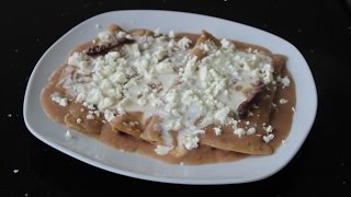 Enfrijoladas recipe  Easy Mexican food [upl. by Atnicaj]