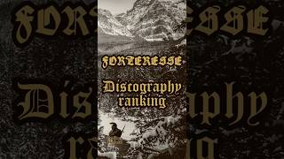 Forteresse Discography Ranking forteresse metalnoirquebecois blackmetal canadianmetal canada [upl. by Azilanna]