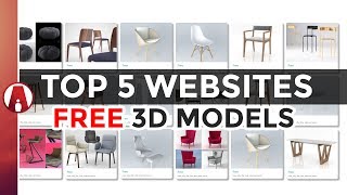 Top 5 Websites for FREE 3D Models [upl. by Niawd]