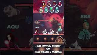 Pro Sword Mains vs Gauntlets Mains WHO WINS [upl. by Eldnik]