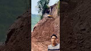 DENGEROUS WORK LOCATION excavator construction operator tambang trukoleng [upl. by Anyahc109]