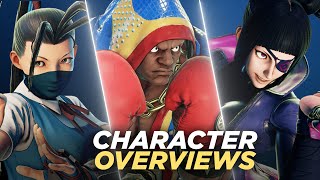 Ibuki Balrog Juri  Street Fighter V Character Overviews [upl. by Atinyl]