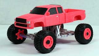 3D Printed Flexible Monster Truck [upl. by Lirrad151]