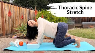 Thoracic Spine Mobilization and Stretch [upl. by Dickinson]