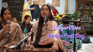 Manjari Das Day 1 Kirtan  ISKCON NOLA Kirtan Fest 2024 [upl. by Minette]