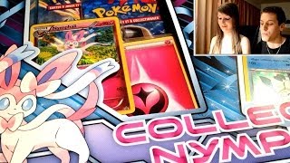 POKÉCOUPLE Ouverture Pokémon du Coffret Nymphali FR   Une belle palette de couleurs [upl. by Hong865]