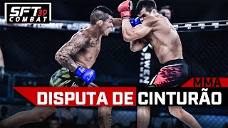 Os Melhores do Peso Pena Marcio Velaminho vs Helinto Santos no SFT 39 [upl. by Lekkim]