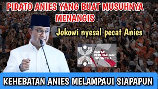 TERUNGKAP JOKOWI NYESAL PECAT ANIES KARENA ANIES JADI LAWAN TERBERAT [upl. by Ysteb]