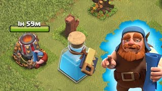 BAUARBEITERTRANK für MEISTERBAUARBEITER  was wird passieren ☆ Clash of Clans [upl. by Coussoule]