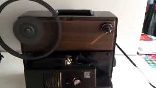 Kodak Instamatic M67 movie projector [upl. by Ahsinauq]