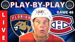 NHL GAME PLAY BY PLAY PANTHERS VS CANADIENS [upl. by Lebazej631]