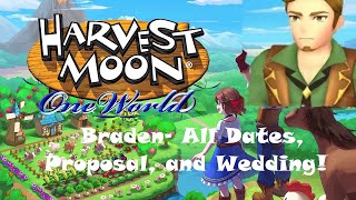 Harvest Moon One World Bradens Events Proposal and Wedding [upl. by Otero]